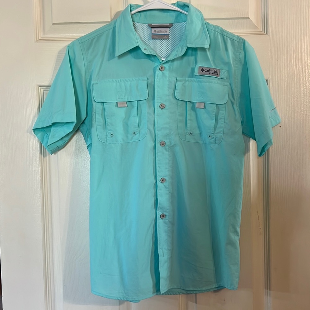 Columbia PFG boys shirt